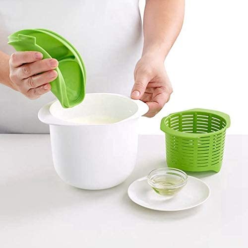 Food grade PP Microwave Butter Yogurt Cottage Cheese Maker for Making Cheese Kitchen Tool