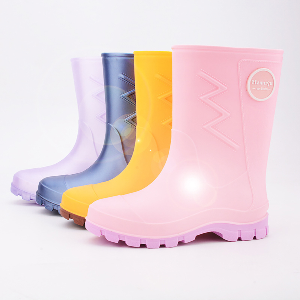 New Arrivals Waterproof Custom Kids colorful baby rain boot natural rubber boots