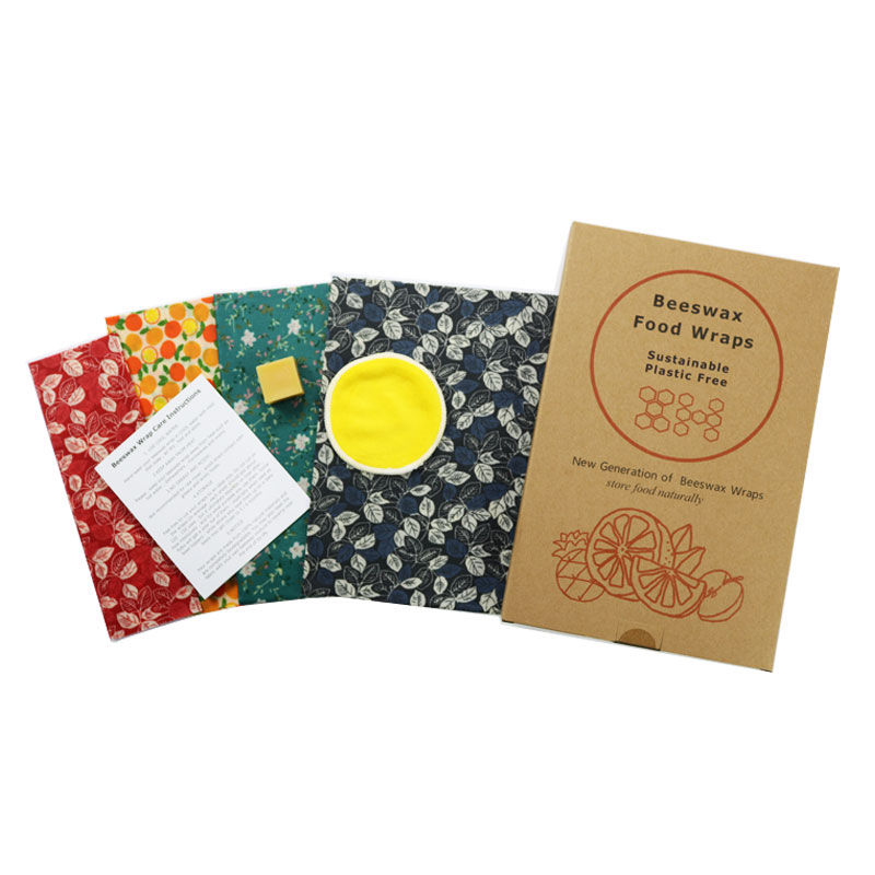 Biodegradable beeswax food storage wrap trend for promotion