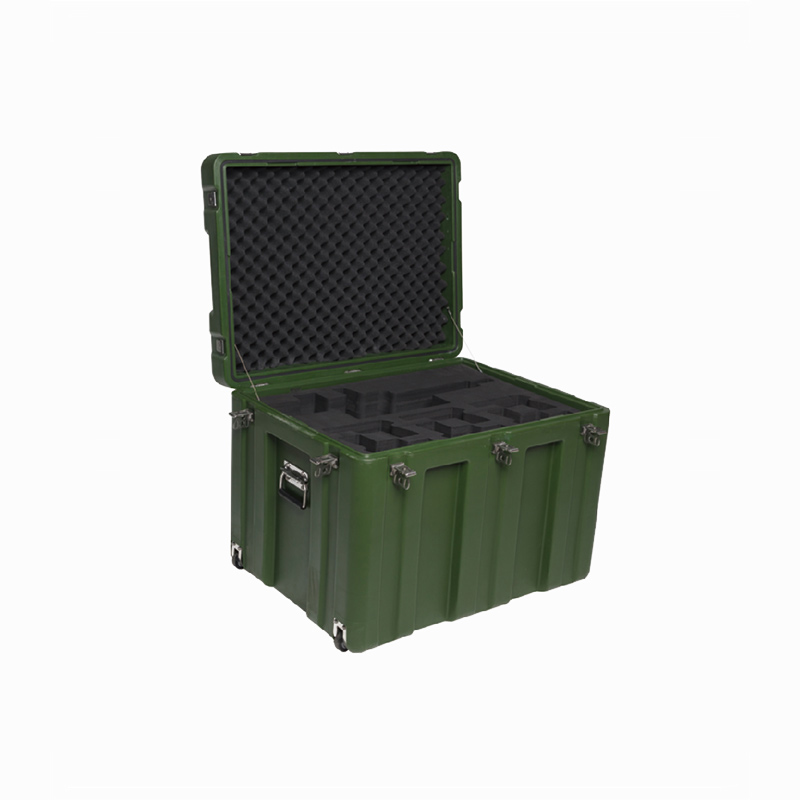 Hard Plastic Waterproof Heavy Duty Shipping Cases with Handle Durable Hunting Case