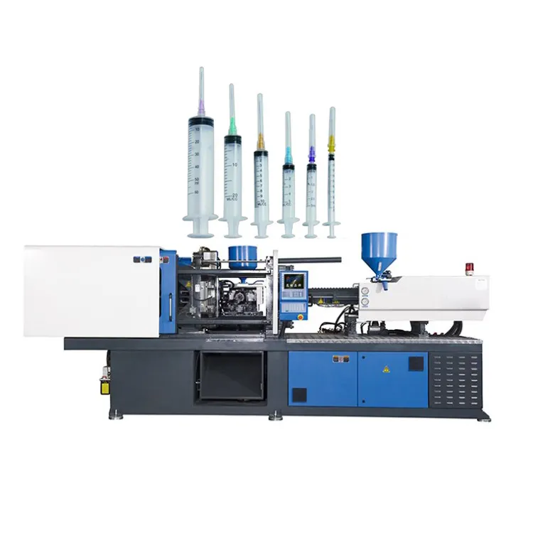High Efficiency Plastic PP Medical Disposable Syringe And Needle Making Injection Molding Machine