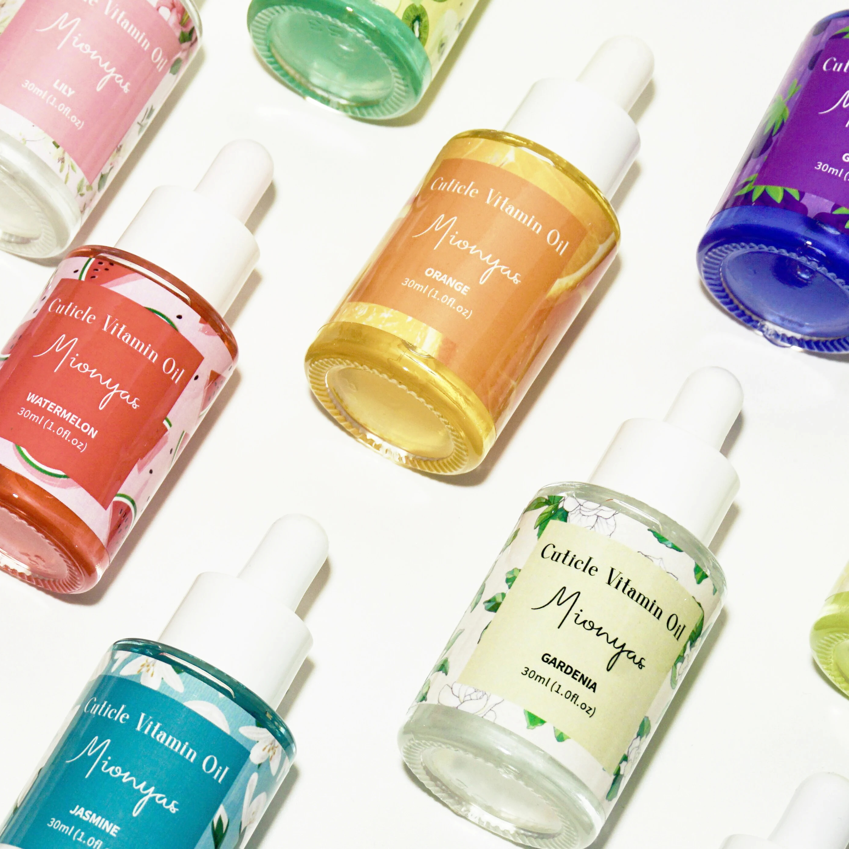 Private Label Cuticle Oil Wholesale Manufacturers for Nail Custom Logo 30ml Bottle with Brush Packaging Organic Nail Cuticle Oil