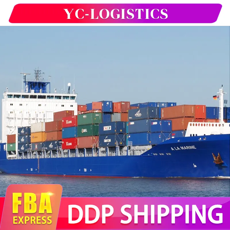 Sea Freight Forwarder China to UAE Saudi Arabia Kuwait DDP Door to Door Shipping Service