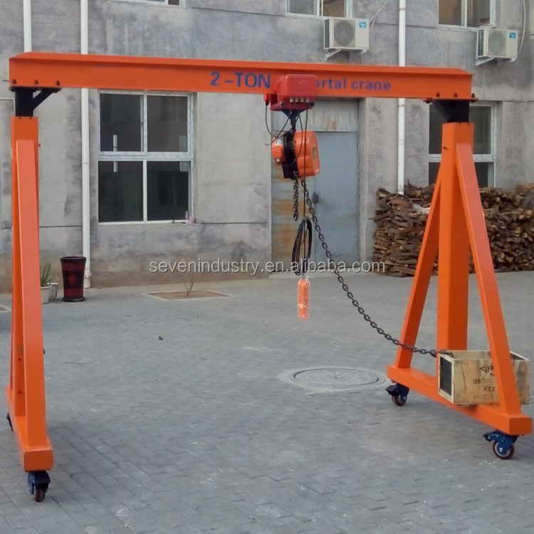 Работ на складе, Мини козловой кран 500 кг 1ton 2ton 3ton 5 тонн