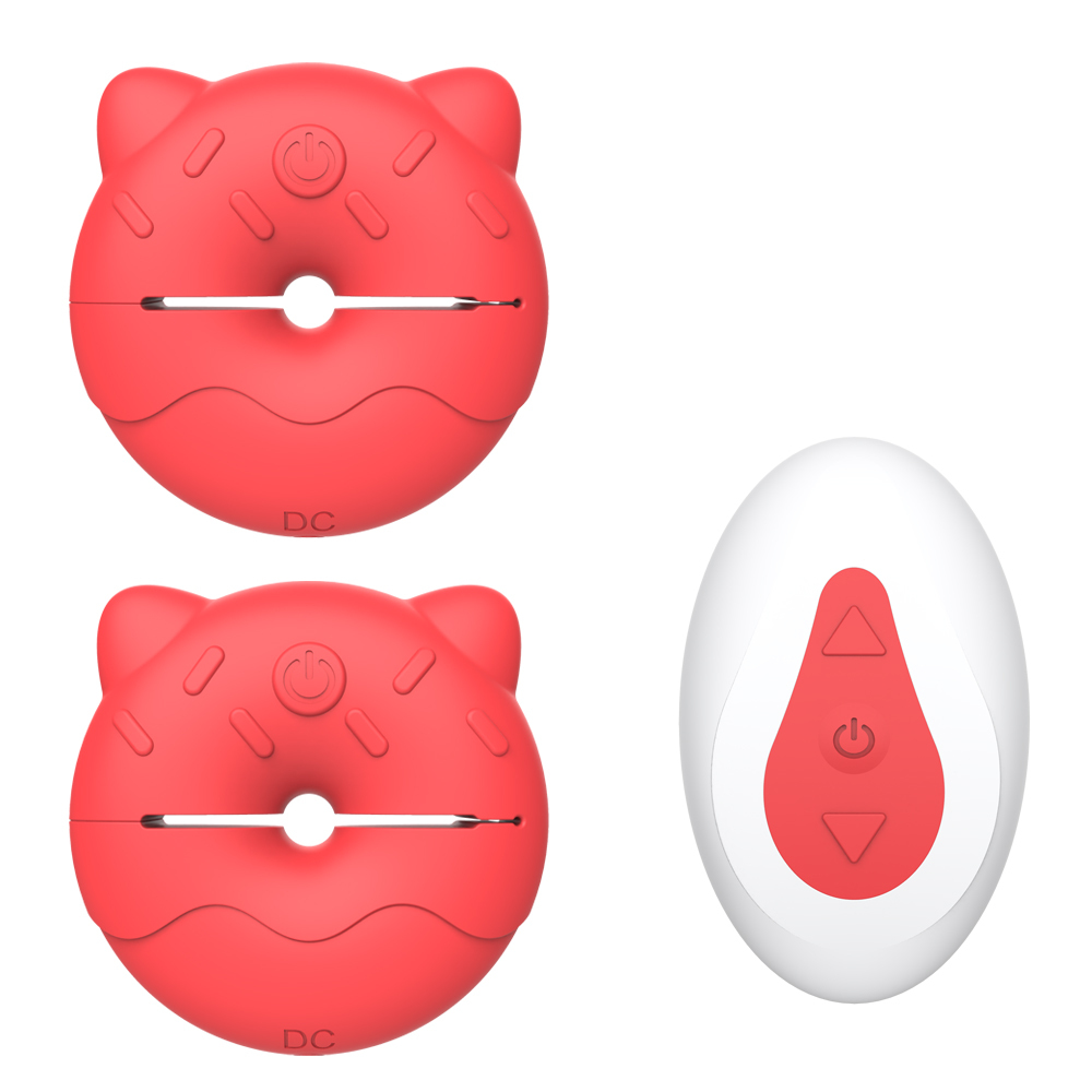 Remote control female electric sex toys nipple breast vibrator massager