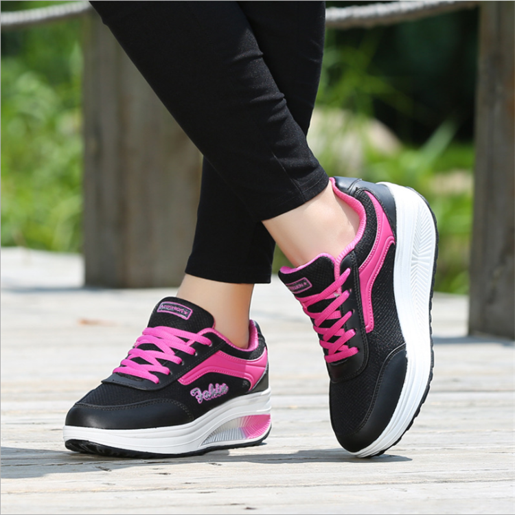 Wholesale Comfortable Fabric Ladies Sport Shoes Women Sneakers Casual Flat Lady Sneakers