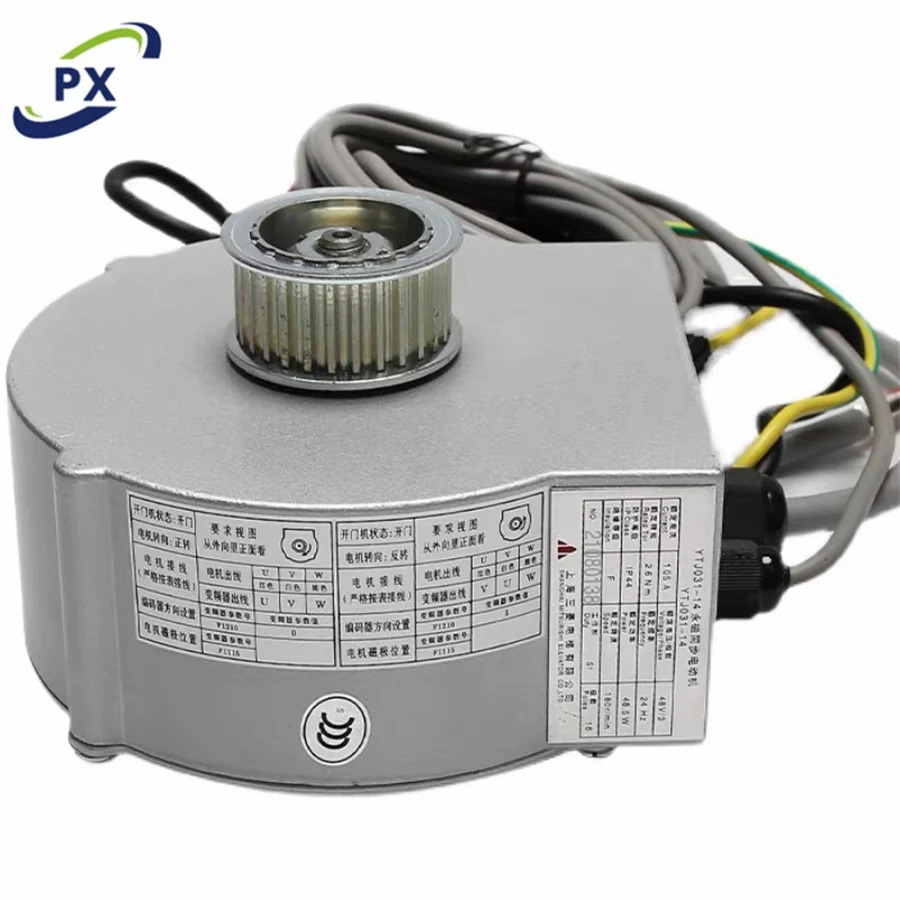 YTJ031-14 YTJ031-13 NBSL PM Synchronous elevator door motor Elevator door encoder for Mitsubishi Lift spare parts