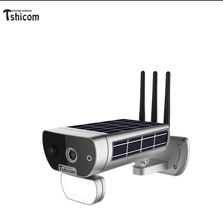 TSHICOM Открытый IP66 1080P 2MP беспроводной PIR WiFi солнечной энергии безопасности cctv камера