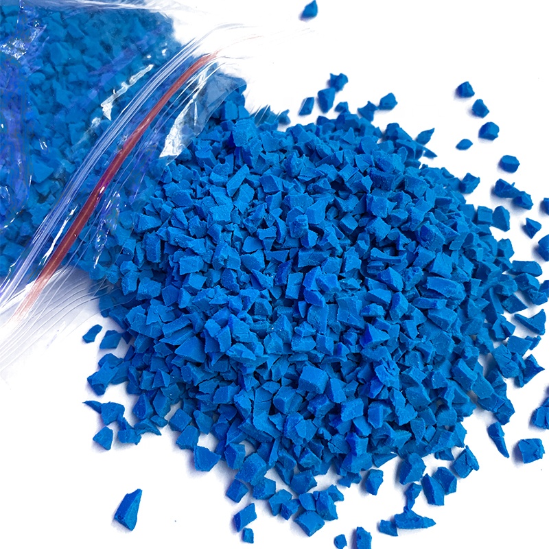 Hot sale Recycled EPDM granule for playground Anti-UV colored epdm granules wear resistance rubber epdm