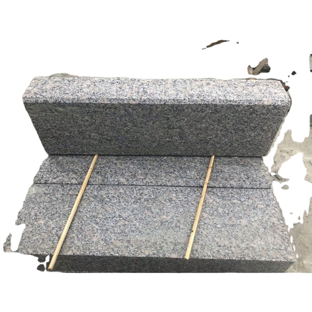 Wholesale Chinese Grey Price Border Road Granite Curb Stone Kerb Stone Granite Kerbstone G383 Granite Curbstone