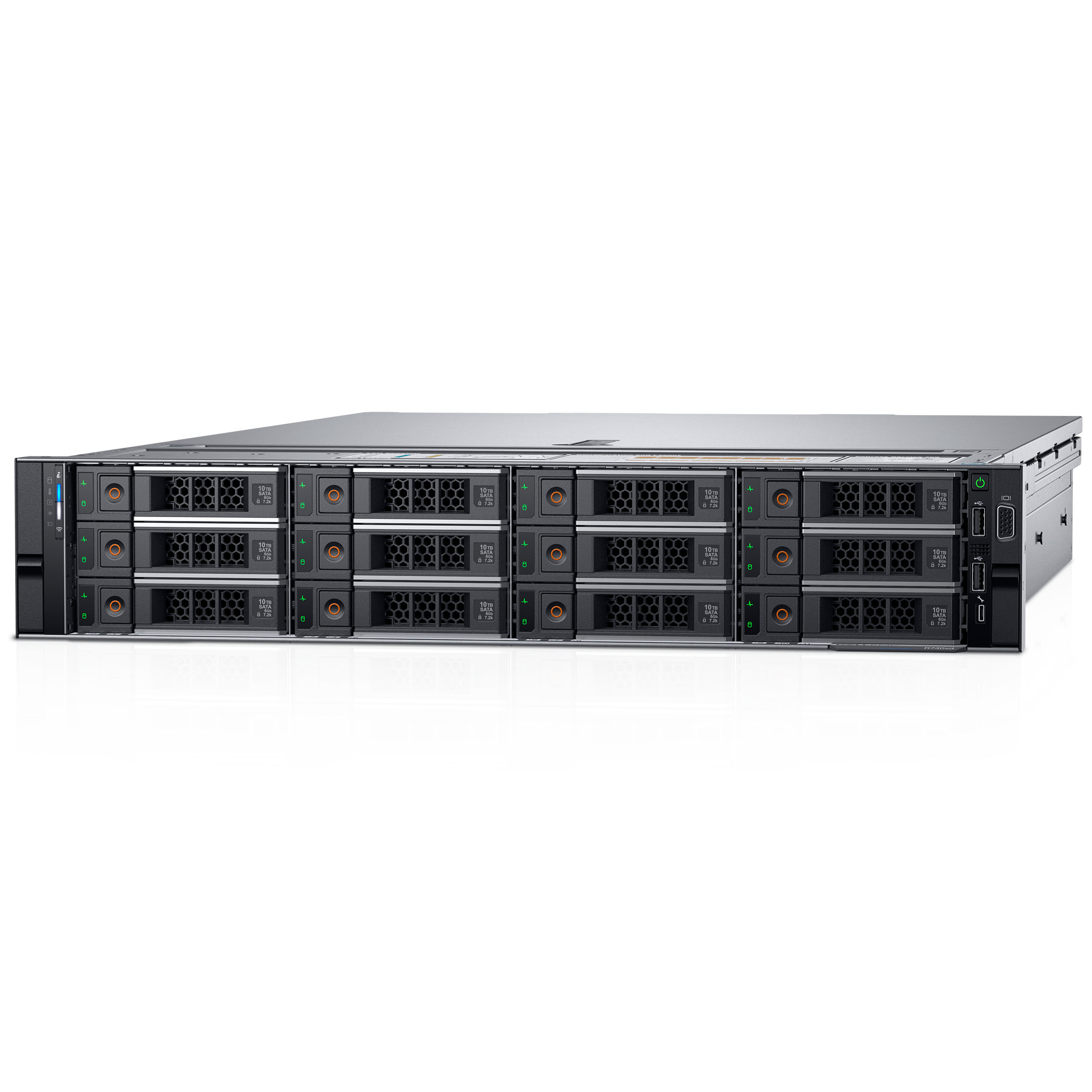 PowerEdge R740 сервер на уровне предприятия DELLS Xeon 4214R 64 Гб памяти poweredge r740 в наличии
