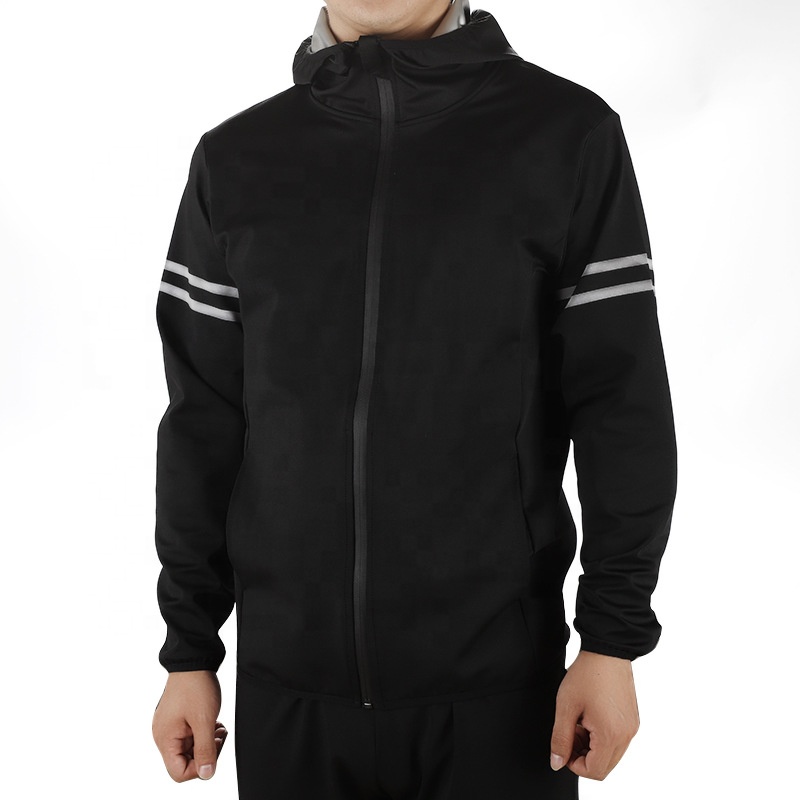 Wholesale Speed Up Weight Loss Running Fitness Hot Sauna Sweat Jacket Silvery Sauna Suits
