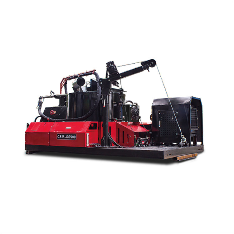 truck mounted asphalt crack sealing machinery