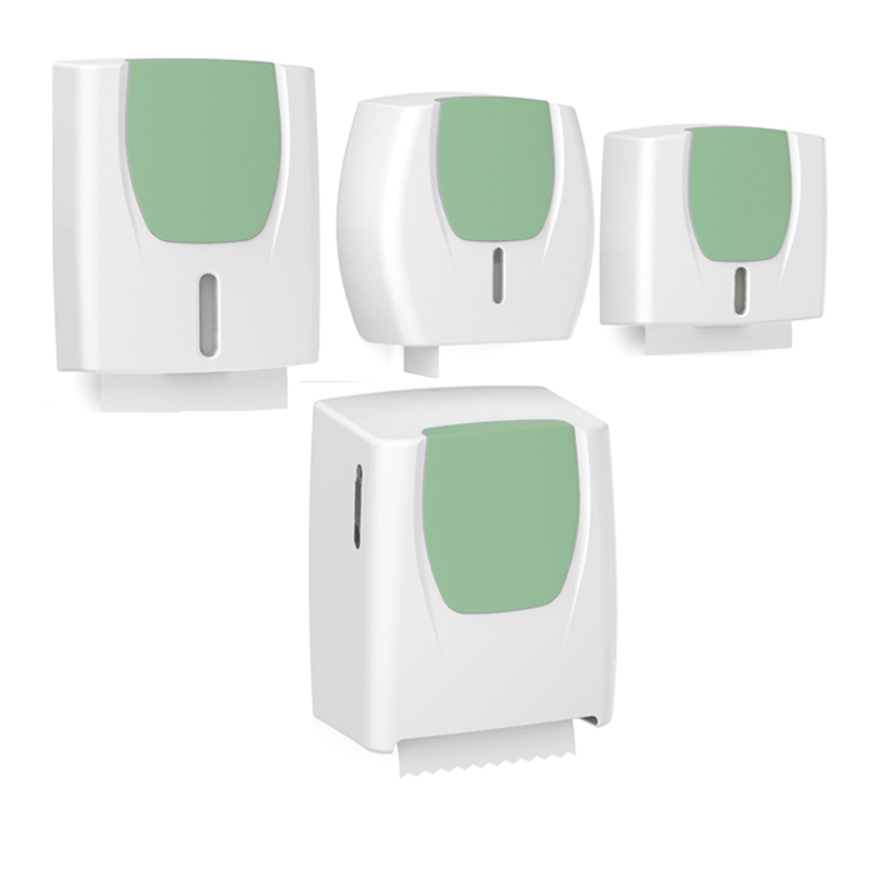 Custom Logo Jumbo Roll Hand Paper Tissue Holder Dispenser Multi Fold Paper dispenser Auto Cut Automatic Paper Towel dispenser