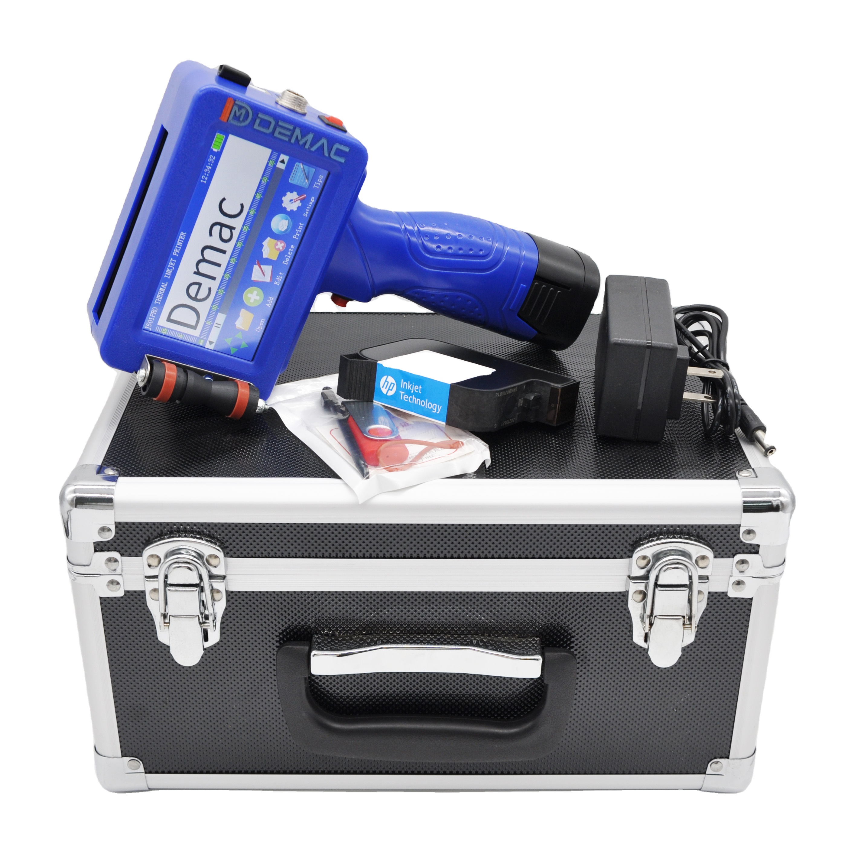 Handheld/Portable TIJ Inkjet Printer J501 Pro with 600DPI For Bottle/ Plastic bags/ Carton Coding