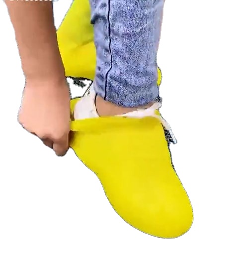 Rain day outdoor wet ground water-proof snow day dirt-proof ant-slip portable easy clean TPE shoescover