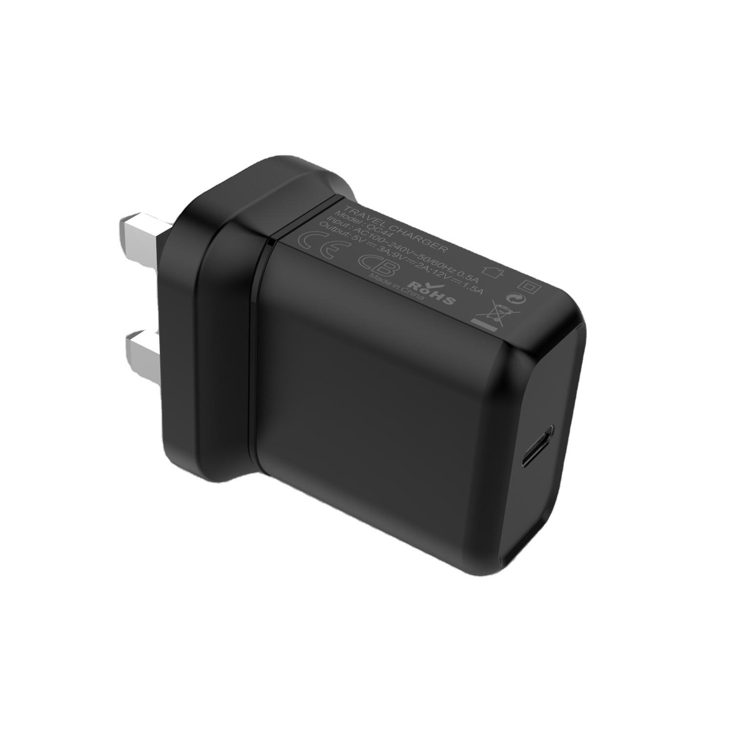 Супербыстрое зарядное устройство PD25W PPS USB C с британской вилкой для смартфона Samsung Galaxy