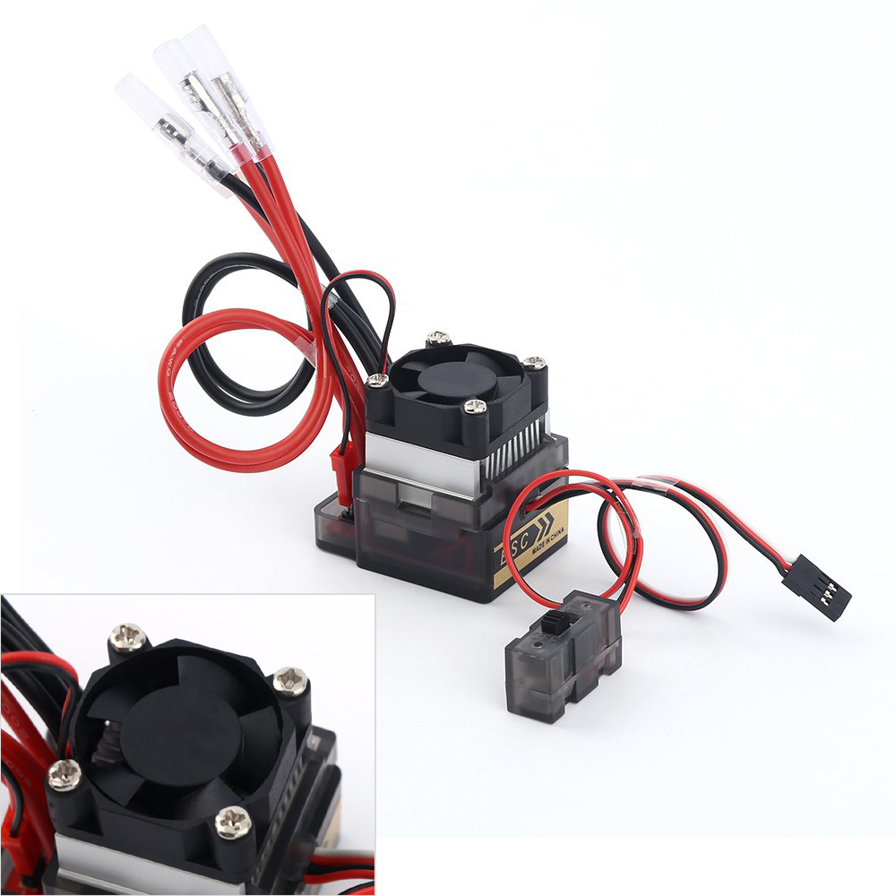 7,2 V-16V 320A Высокое напряжение ESC Матовый регулятор скорости для RC автомобиль грузовик багги лодка