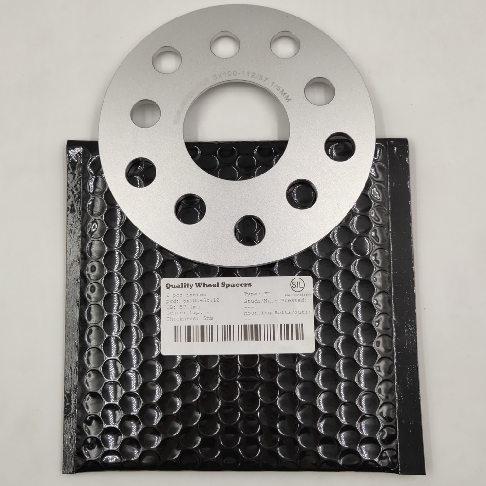 5 мм 5x100 5x112 кованые Серебро Алюминий Колеса spacer CB57.1 подходит audi 100 vw мужские поло Touareg