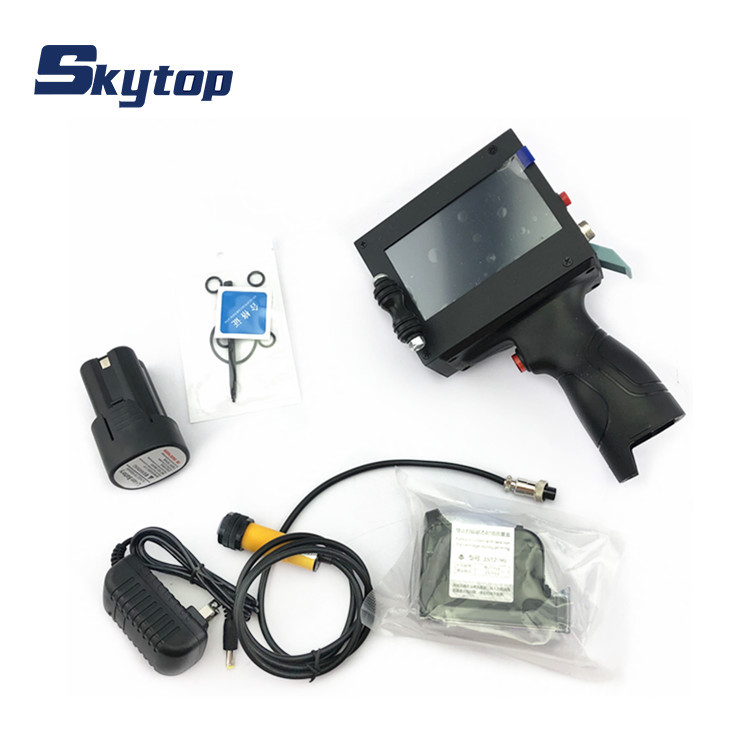 Skytop 45 для HP TIJ 2,5 быстросохнущая печать 12,7 мм ручной струйный принтер для печати даты/текста/номера/кода/изображения