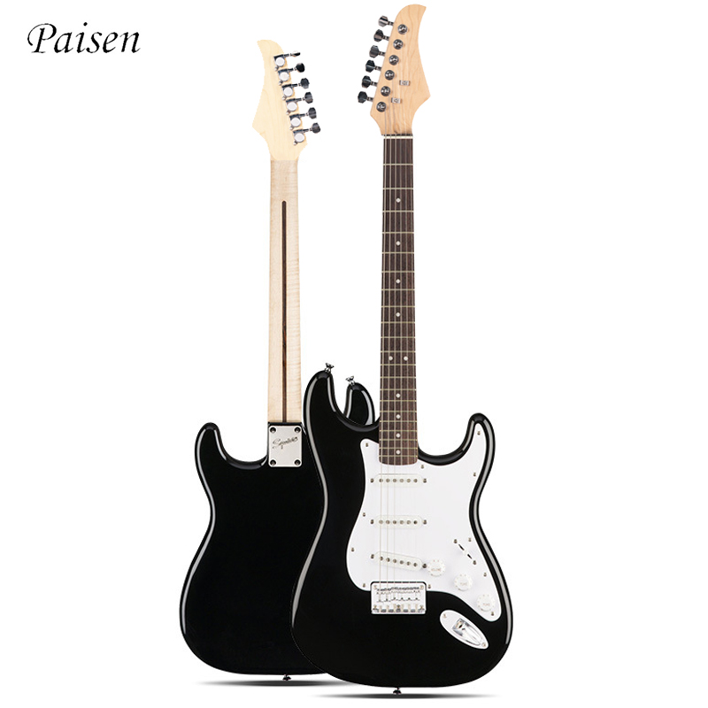 Paisen Baratas Electrica Guitarra Basswood 21 Taste St Rock Elecric Guitare Solo Electro Electric Guitar Eletrica Made In China