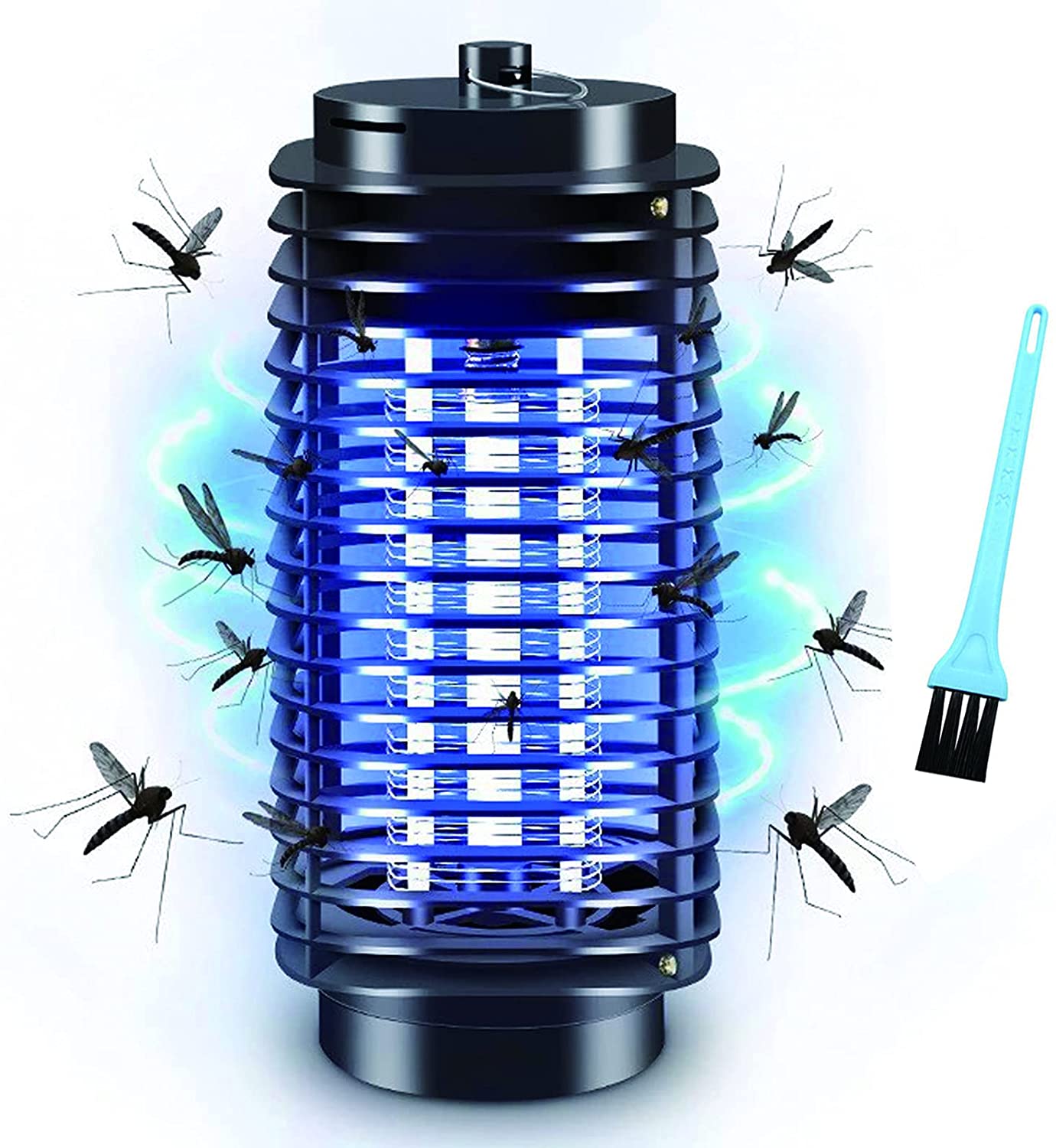 Electric Bug Zapper Indoor and Outdoor Fly Zapper with Blue Lights Mosquito Lamp for Home Garden Kitchen