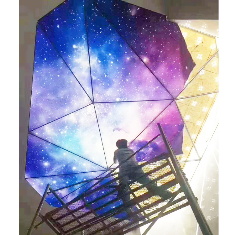 Звездное небо купол большой led light box фоторамка на крыше, чтобы быть Ресторан украсить оборудование или 4S магазин украшения