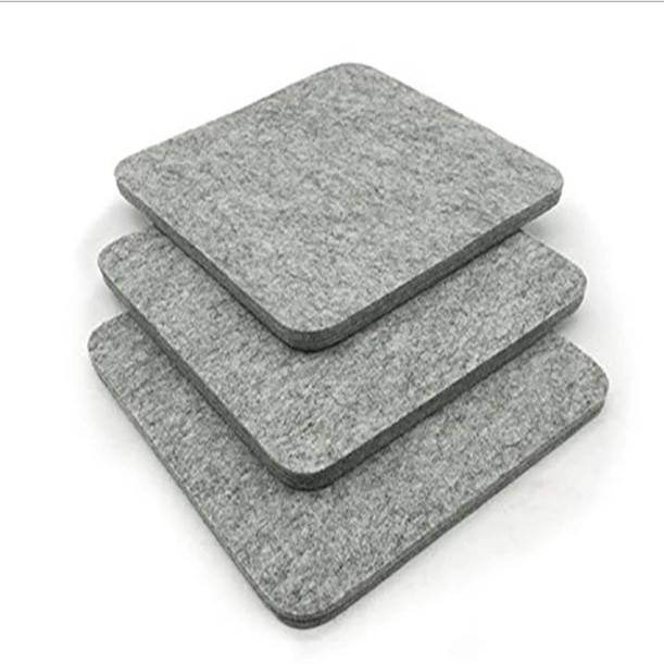 Amazon best seller 100% Grey Wool Pressing Pad Customized Size Wool Ironing Mat
