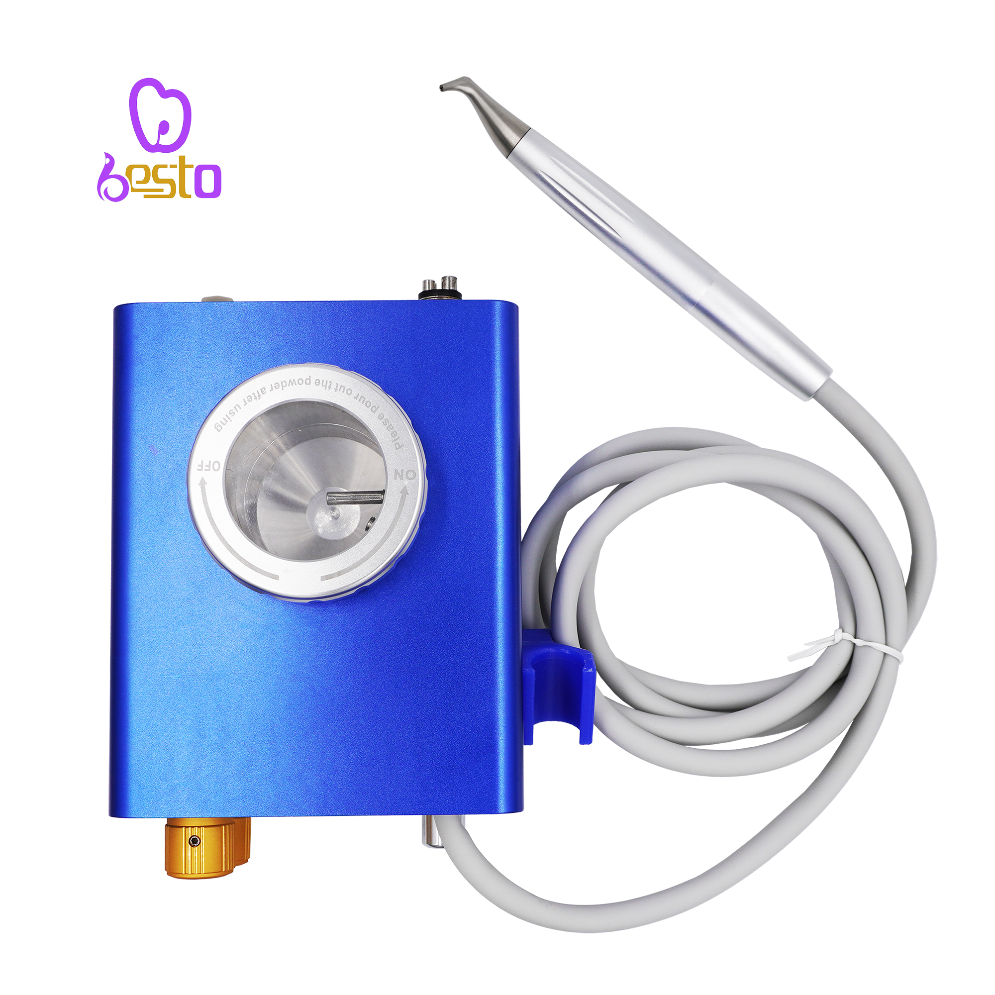 Dental Air Polisher Dental Cleaning Equipment Sandblasting Machine Cleaning Teeth Instrument