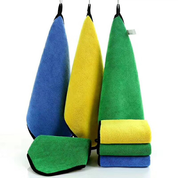 China Wholesale custom cleaning soft plush micro fiber cloth car wash towels