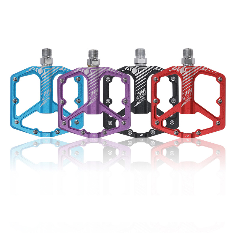 ENLEE new lightweight CNC aluminum alloy DU bearing waterproof riding 9/16" MTB mountain bike pedal