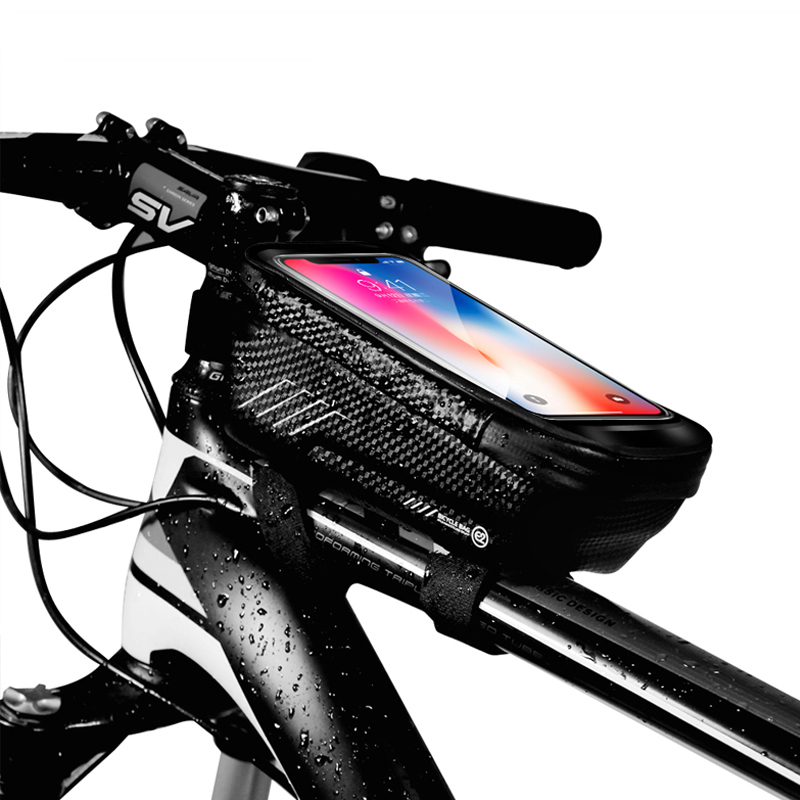 Жесткий чехол велосипедные аксессуары непромокаемый MTB дорожный 6,2-дюймовый Чехол для мобильного телефона Op трубка сумка с сенсорным экраном велосипедная сумка для телефона