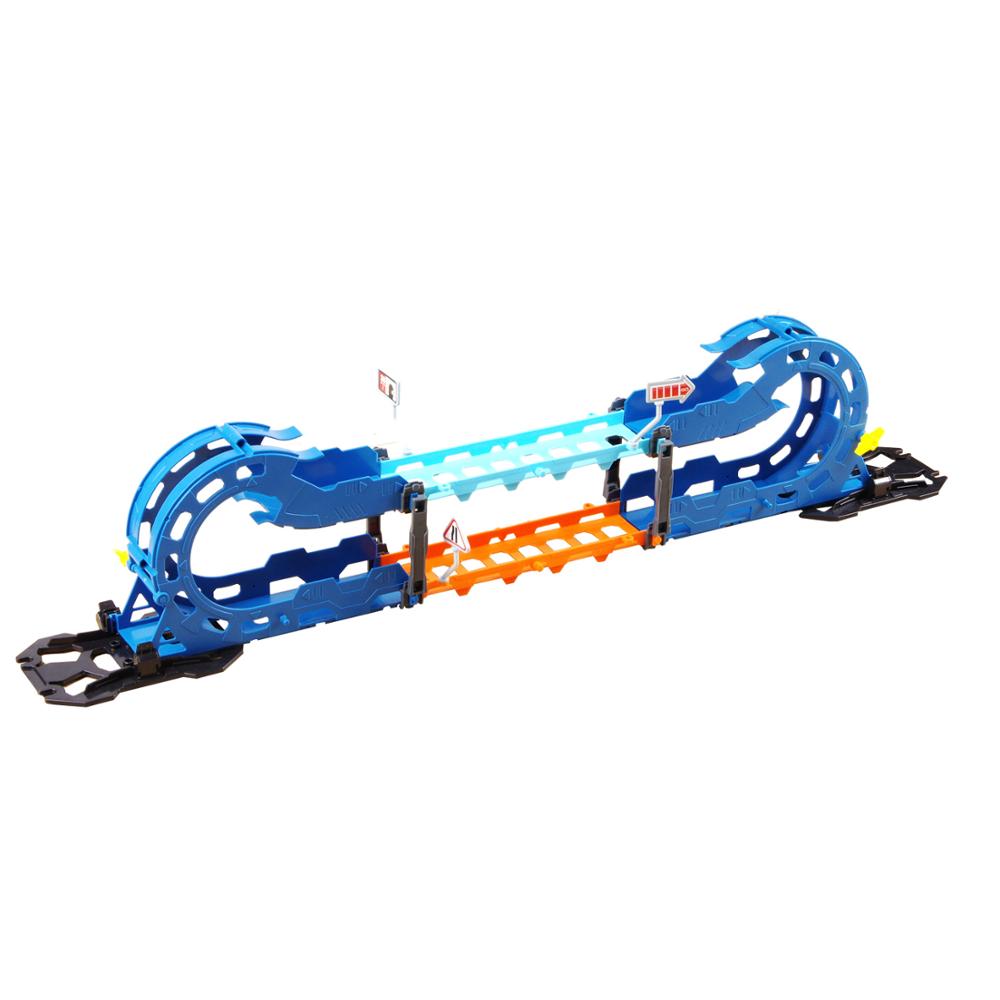 TongLi игрушка 89901 детские игрушки для мальчиков и девочек трек автомобиль возраст 345678 автомобиль игрушки электронный трек автомобиль набор 23pcs светящийся с