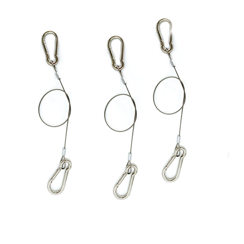 Stage Light Stainless Steel Safety Rope Cable Security Wire for Heavy Duty Lamp Light