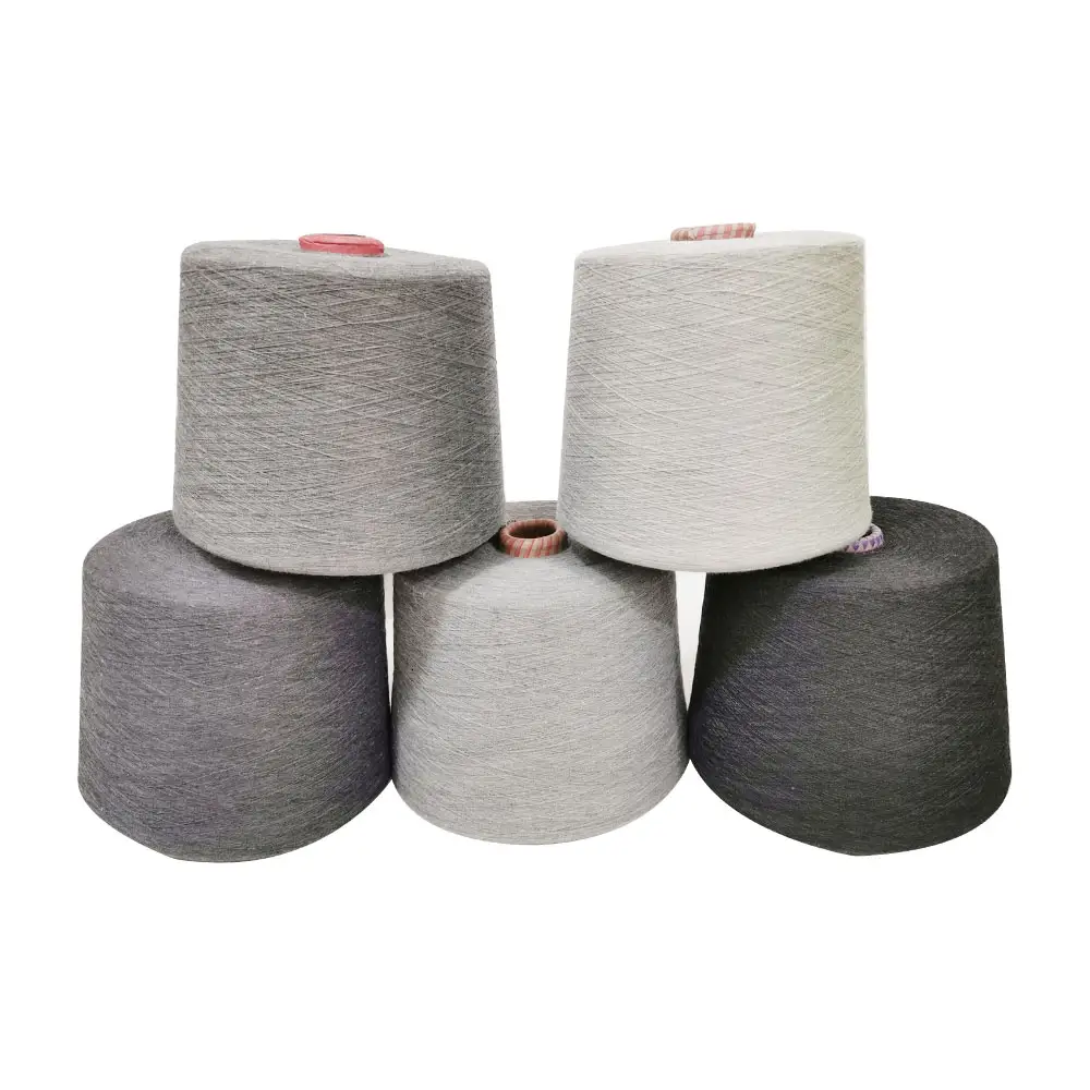 Wholesale 32/2 10% wool 30% nylon 60% acrylic elastic wool fancy yarn blend yarn for sweater