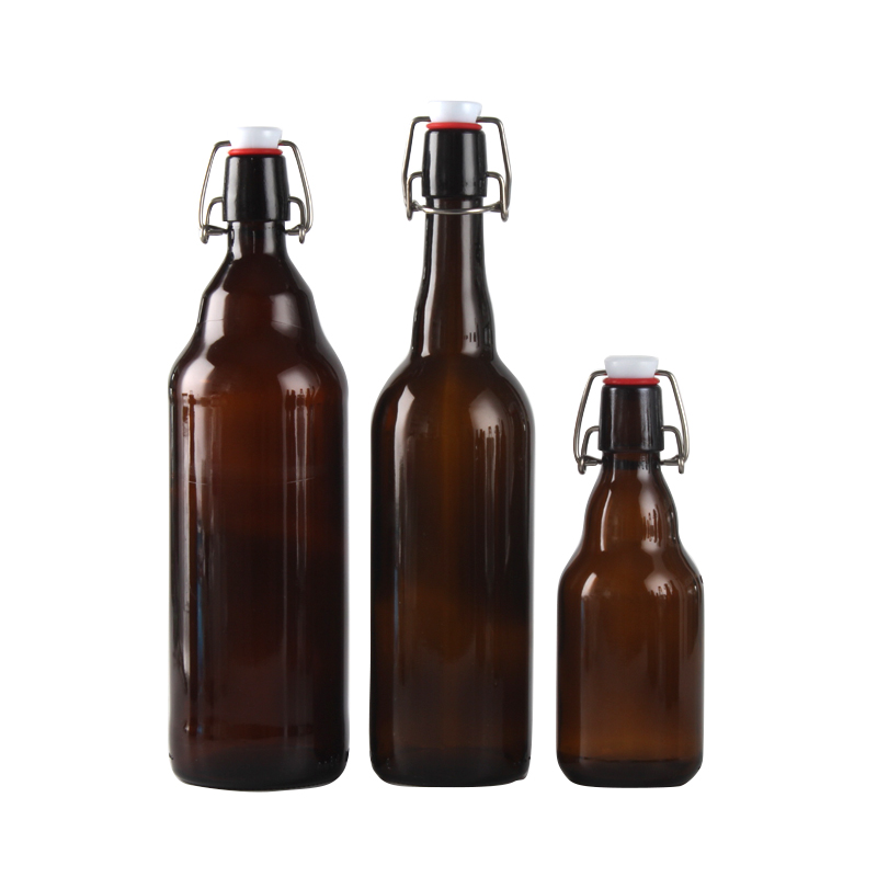 amber beer with crown cap 330ml 300ml 250ml glass bottle