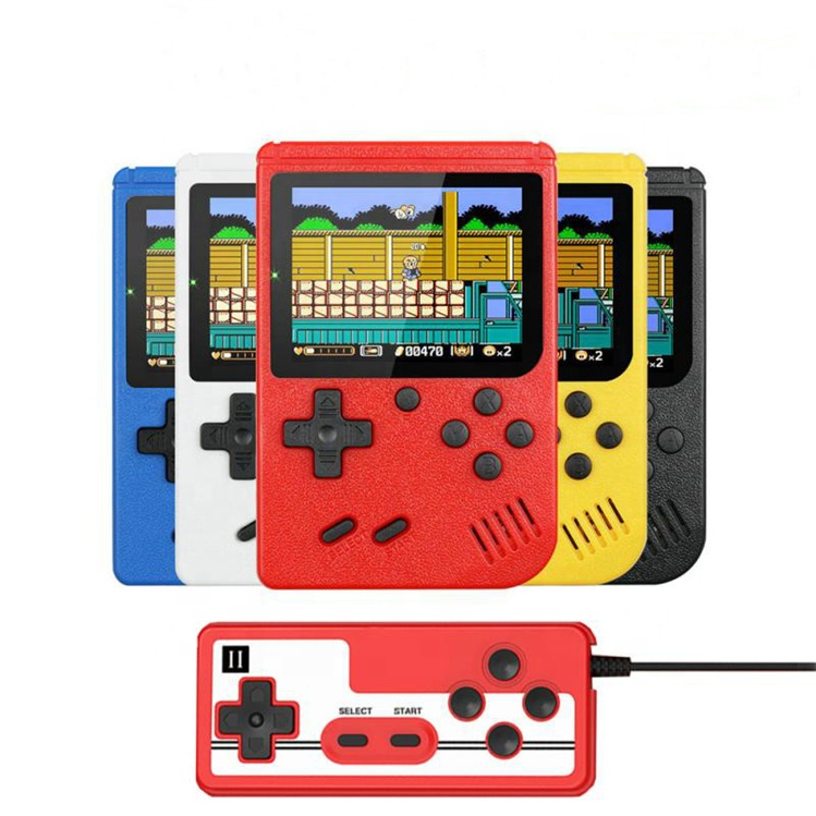 Drop shipping Gift Portable Game Console 400 in 1 PLUS Retro Classic Game Box Video Mini Single Double Handheld Game Player