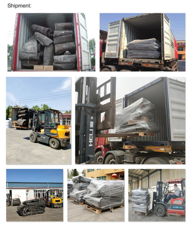 High working pressure inflatable lifting ship launching air bag