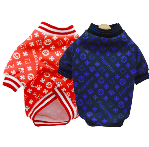 Dog Clothes Wholesale High-end Pupreme Dog Coat Pet Dog Luxury Clothing Outfit Pet Clothes