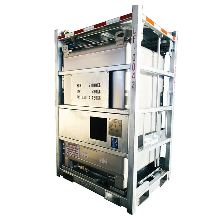 550 галлонов Tote IBC Tank с HDG оффельной рамой DNV2.7-1 IMDG