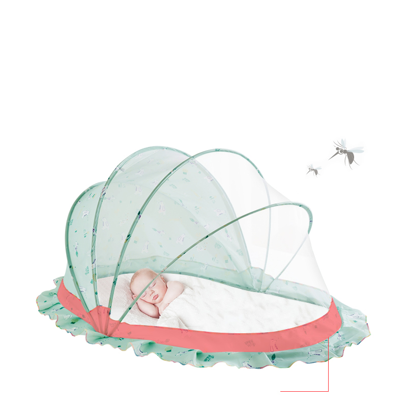 Cute Bear Home Travel lovely Folding Baby Mosquito Net Bed Portable Summer Foldable Baby Sleeping Mosquito Net