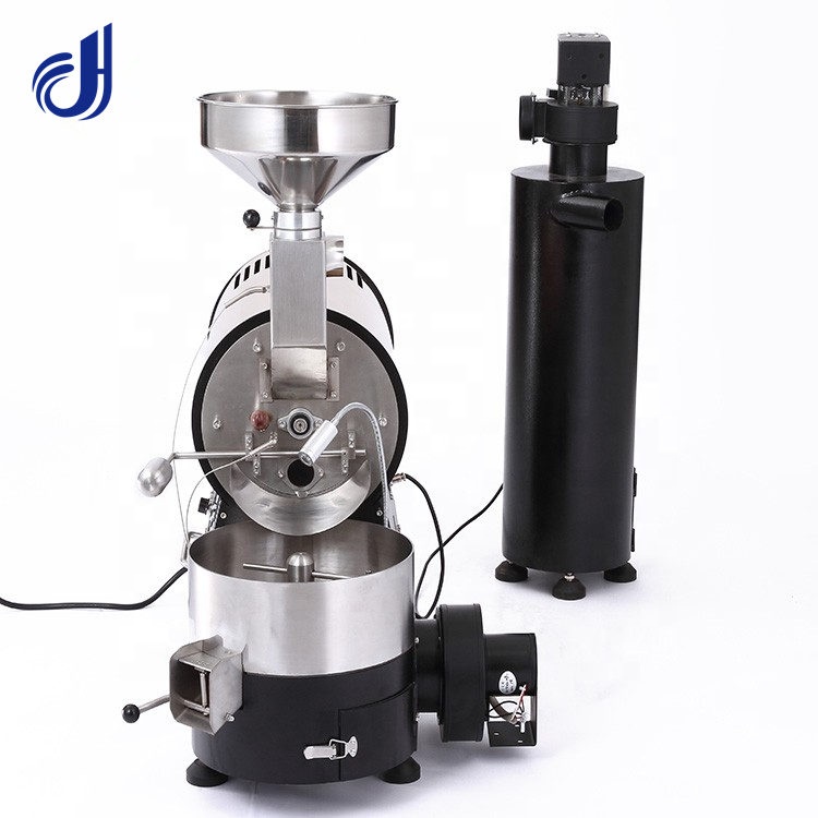 Design 220v electric beans peanut coffee roaster machine 1kg New parts and original package