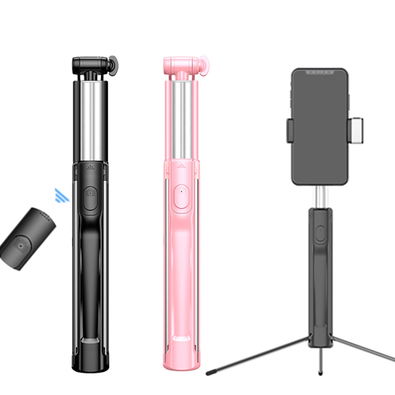 CYKE A17-110cm Bluetooths селфи-палка со скрытыми штатив Смарт съемки селфи-Палка с 360 Вращающийся Поворотный замок палка для селфи