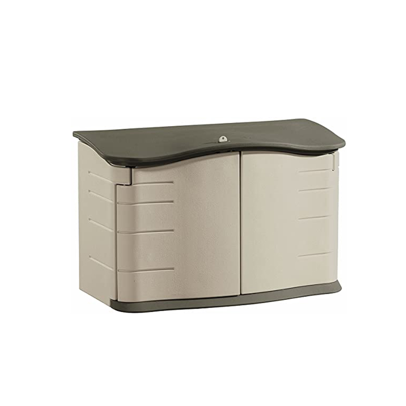 small resin garden storage shed for storing outdoor patio lawn tools 55x28x34in palstic storage shed