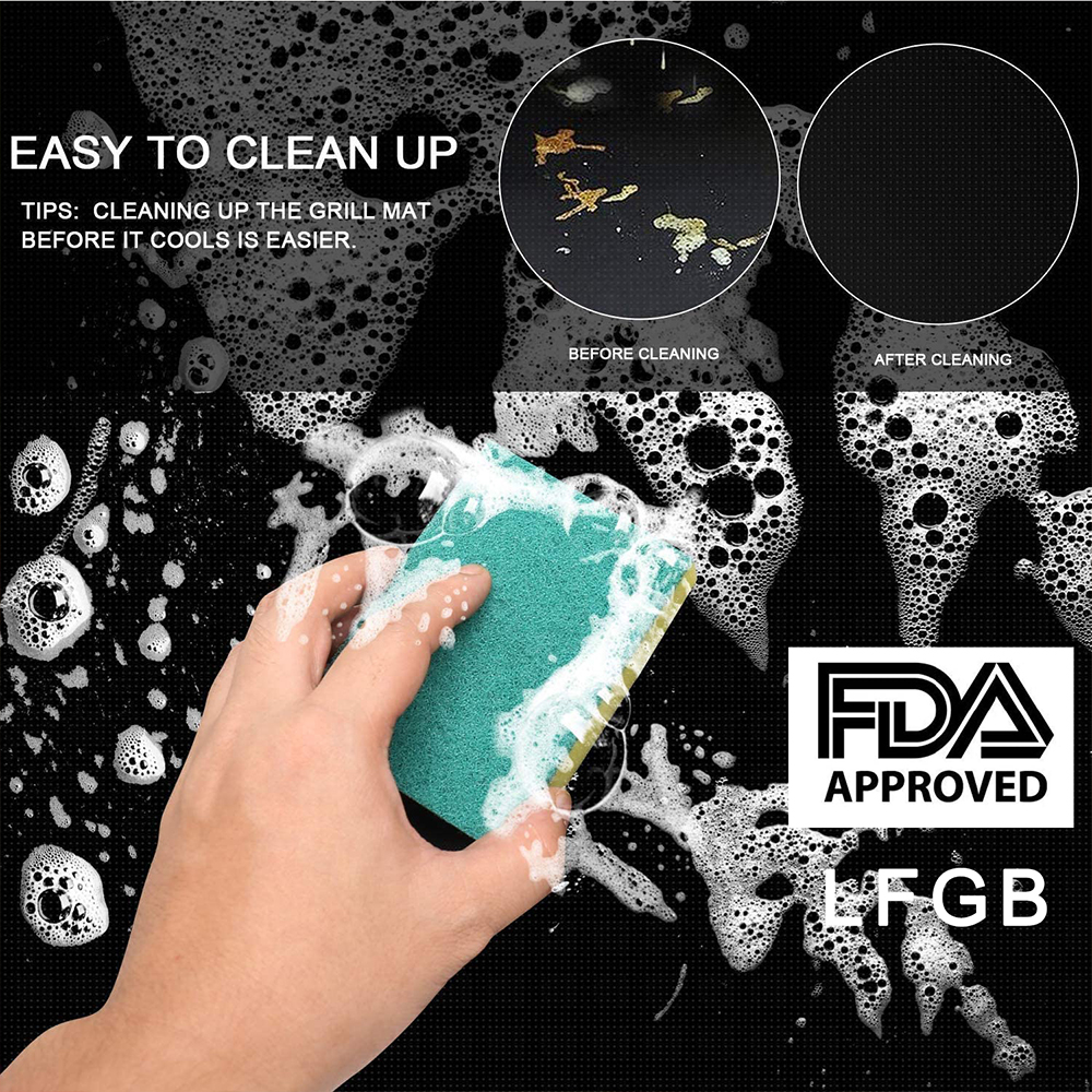 Dongjian Акция Быстрая доставка ptfe bbg Гриль коврик Инструменты для выпечки