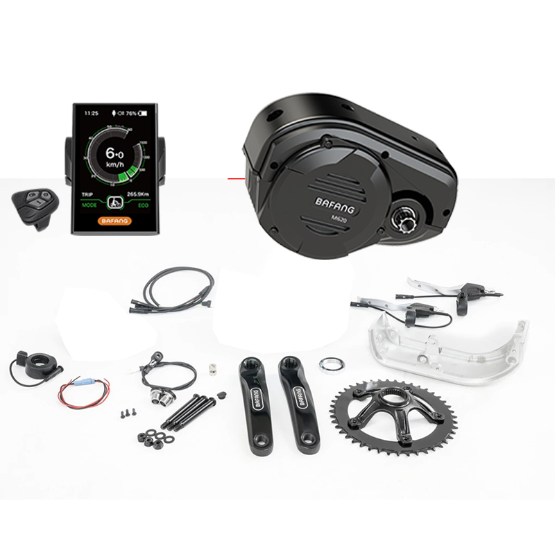 Bafang ультра M620 средняя система привода мм G510.1000 48v 1000w Датчик крутящего момента середине приводной двигатель комплект с Алюминиевый сплавный адаптер fp g510