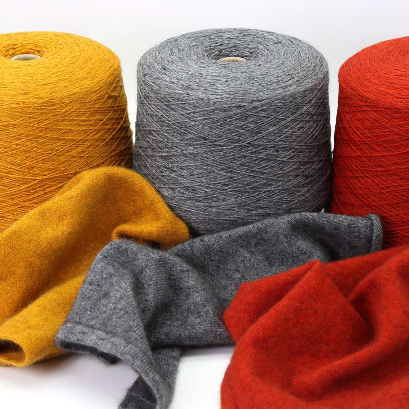 Factory Wholesale High Quality Recycled Acrylic Cotton Blended Yarn For Weaving