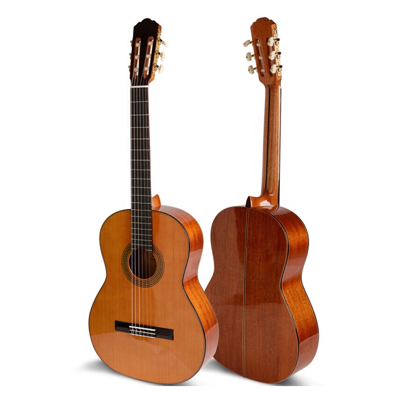 Bullfighter D-3927 красный Pinus и Sapele Профессиональный Классический гитары все твердые 39 дюймов твердый глянец