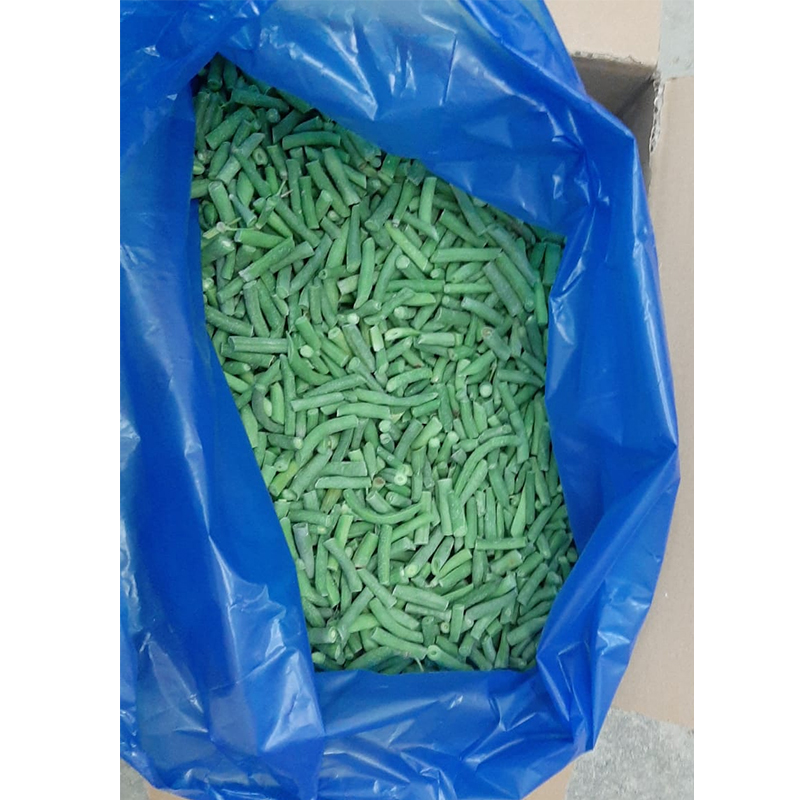 Bulk Good Taste Frozen Vegetable Food Grade Raw Cutting IQF Long Green Bean Mung Bean