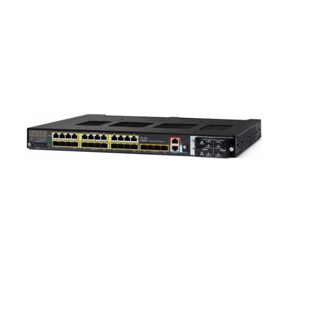 IE-4010-16S12P IE4010 w/ 12GE для программирования в производственных условиях, 12GE медь PoE + & 4GE для программирования в производственных условиях uplink-порты